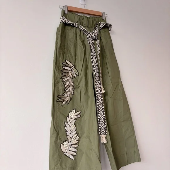 Alessandra Chamonix Paulette Embroidered Pants